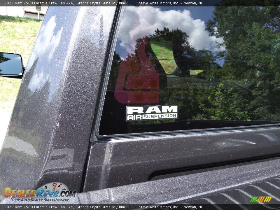 2022 Ram 2500 Laramie Crew Cab 4x4 Granite Crystal Metallic / Black Photo #10