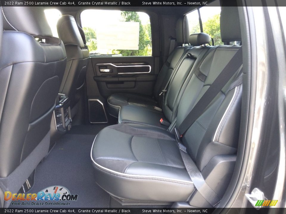 Rear Seat of 2022 Ram 2500 Laramie Crew Cab 4x4 Photo #15