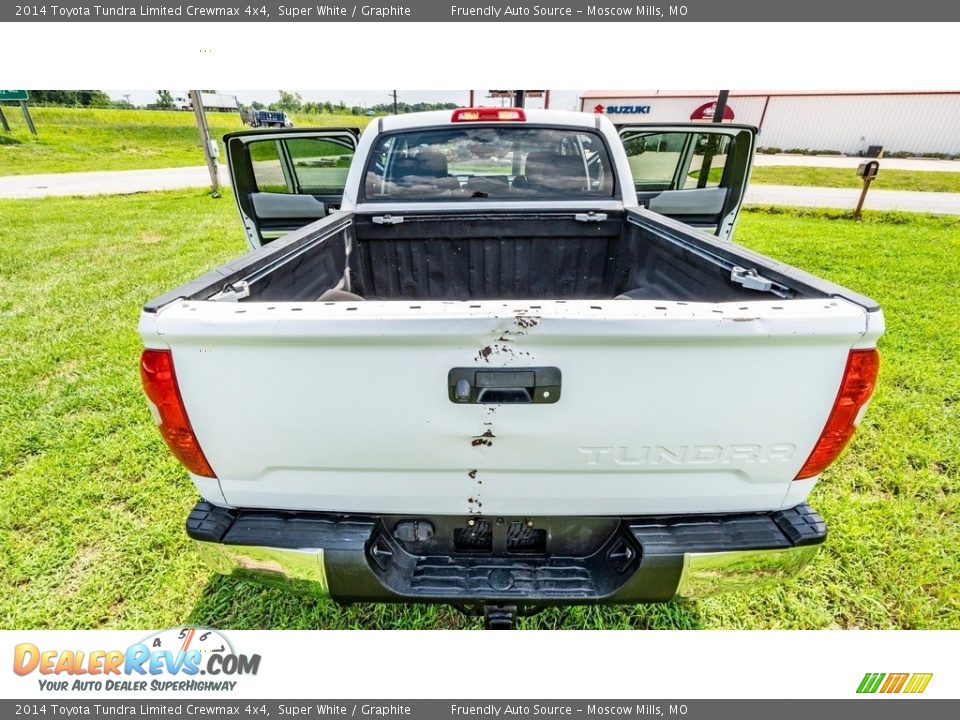 2014 Toyota Tundra Limited Crewmax 4x4 Super White / Graphite Photo #21