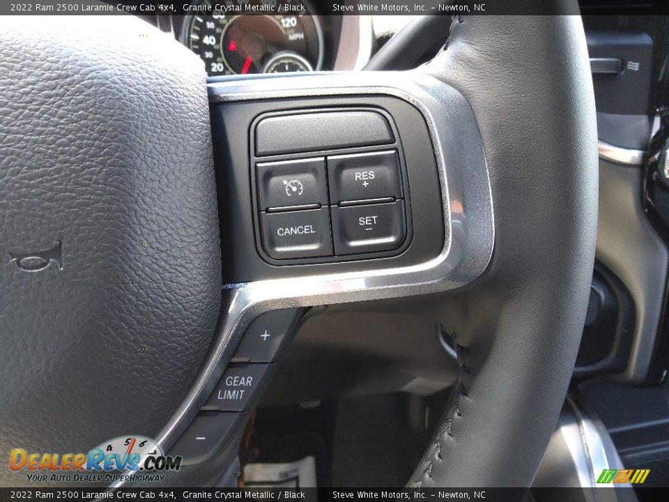 2022 Ram 2500 Laramie Crew Cab 4x4 Steering Wheel Photo #22