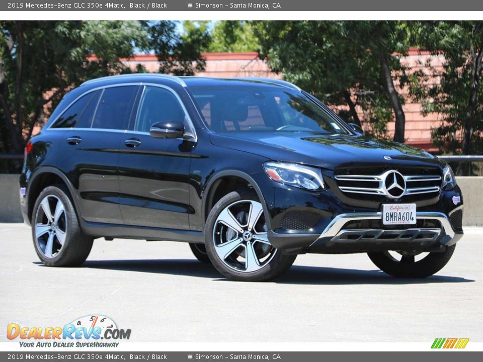 2019 Mercedes-Benz GLC 350e 4Matic Black / Black Photo #2