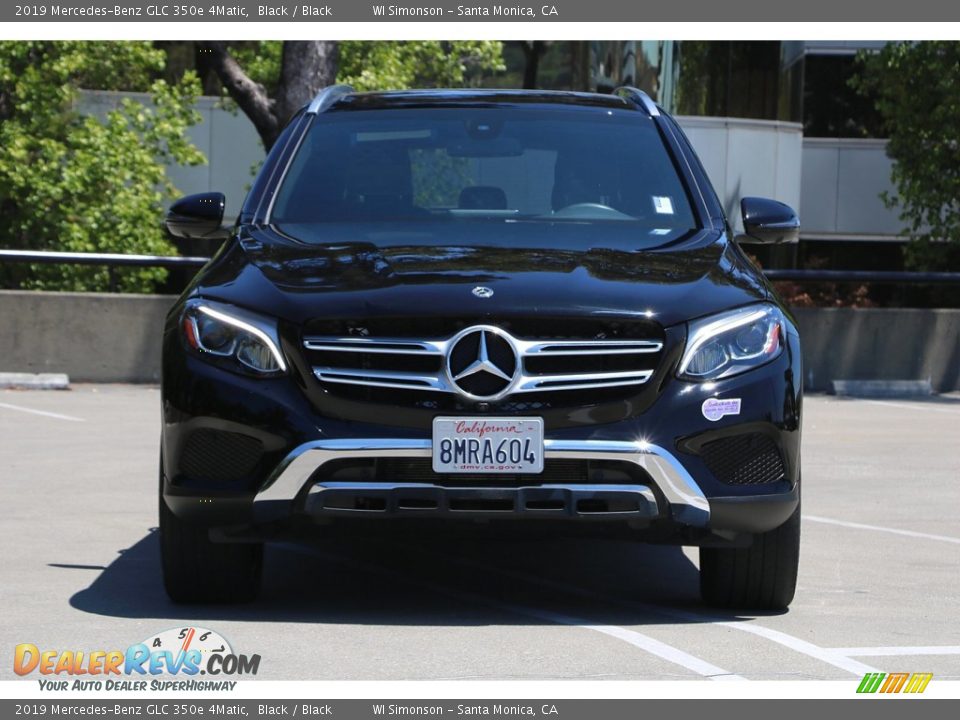 2019 Mercedes-Benz GLC 350e 4Matic Black / Black Photo #3