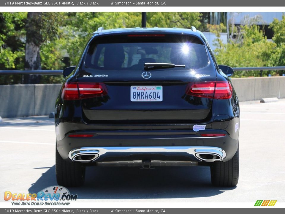 2019 Mercedes-Benz GLC 350e 4Matic Black / Black Photo #5