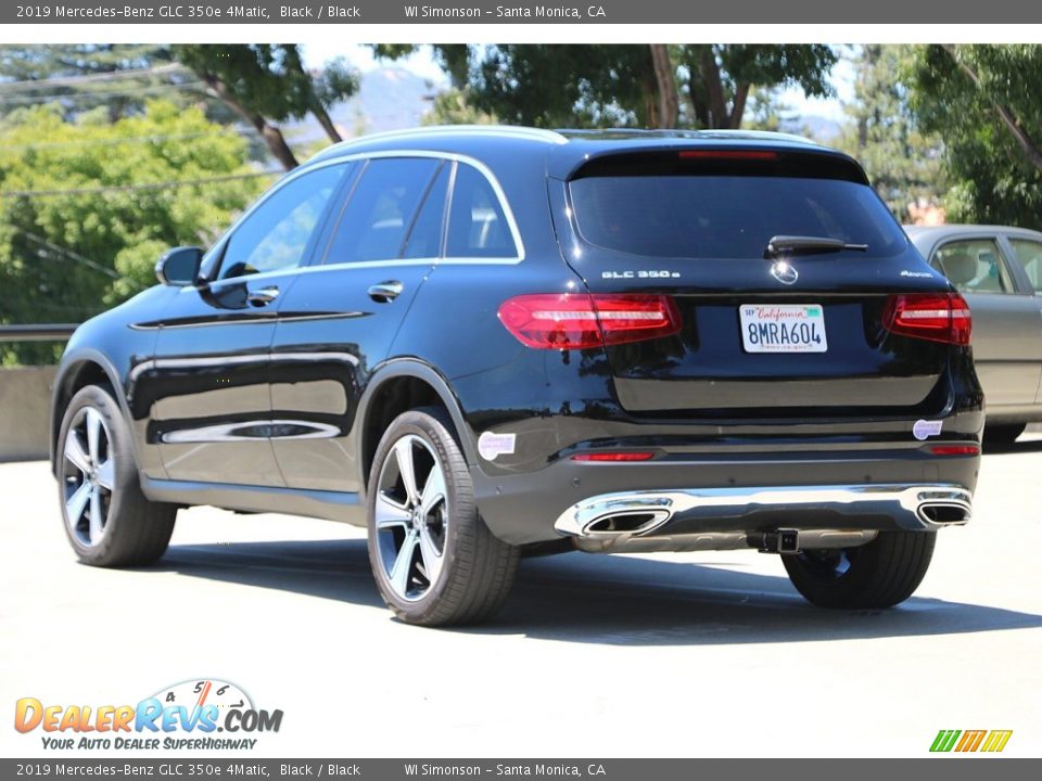 2019 Mercedes-Benz GLC 350e 4Matic Black / Black Photo #8