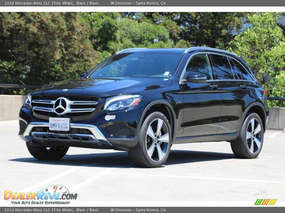 2019 Mercedes-Benz GLC 350e 4Matic Black / Black Photo #11