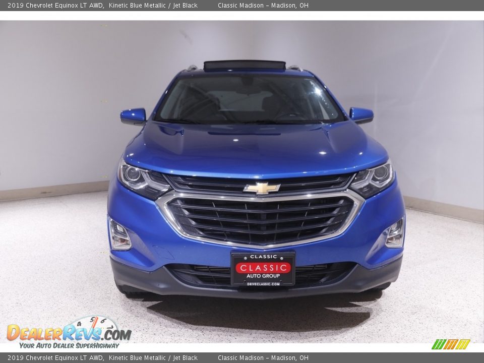 2019 Chevrolet Equinox LT AWD Kinetic Blue Metallic / Jet Black Photo #2