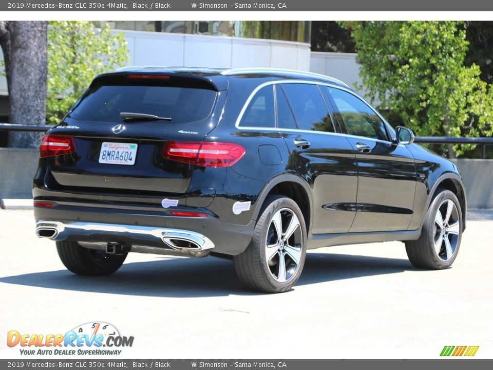 2019 Mercedes-Benz GLC 350e 4Matic Black / Black Photo #12