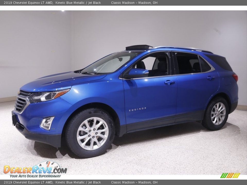 2019 Chevrolet Equinox LT AWD Kinetic Blue Metallic / Jet Black Photo #3