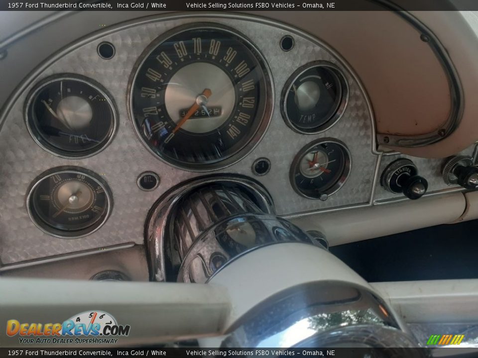 1957 Ford Thunderbird Convertible Gauges Photo #15