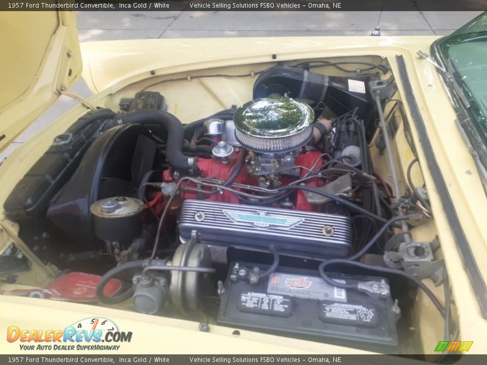 1957 Ford Thunderbird Convertible 312 cid V8 Engine Photo #16