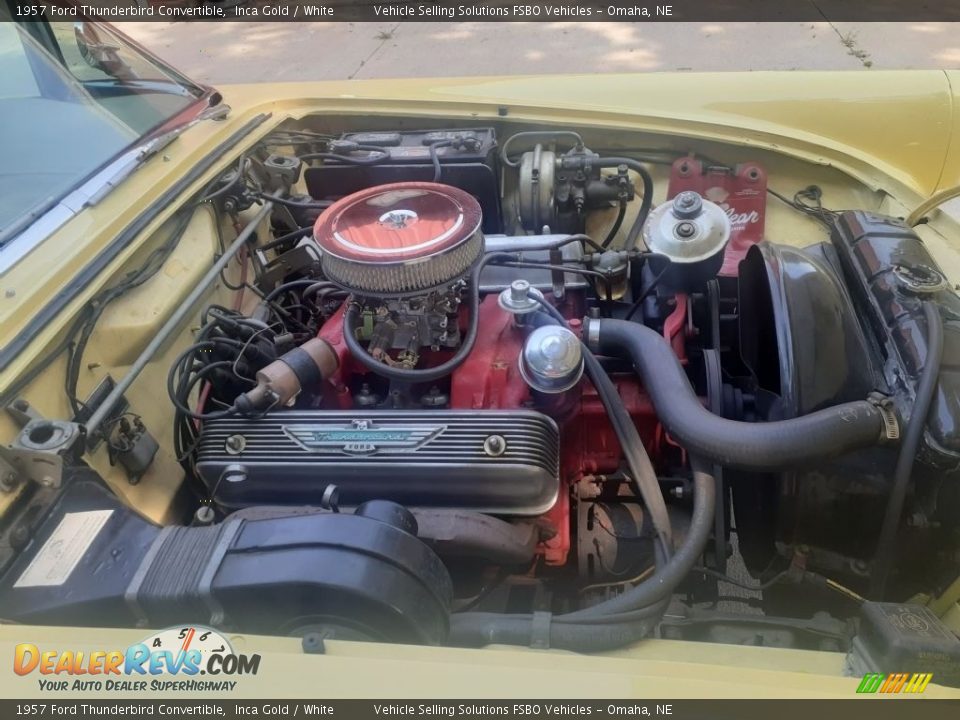 1957 Ford Thunderbird Convertible 312 cid V8 Engine Photo #17