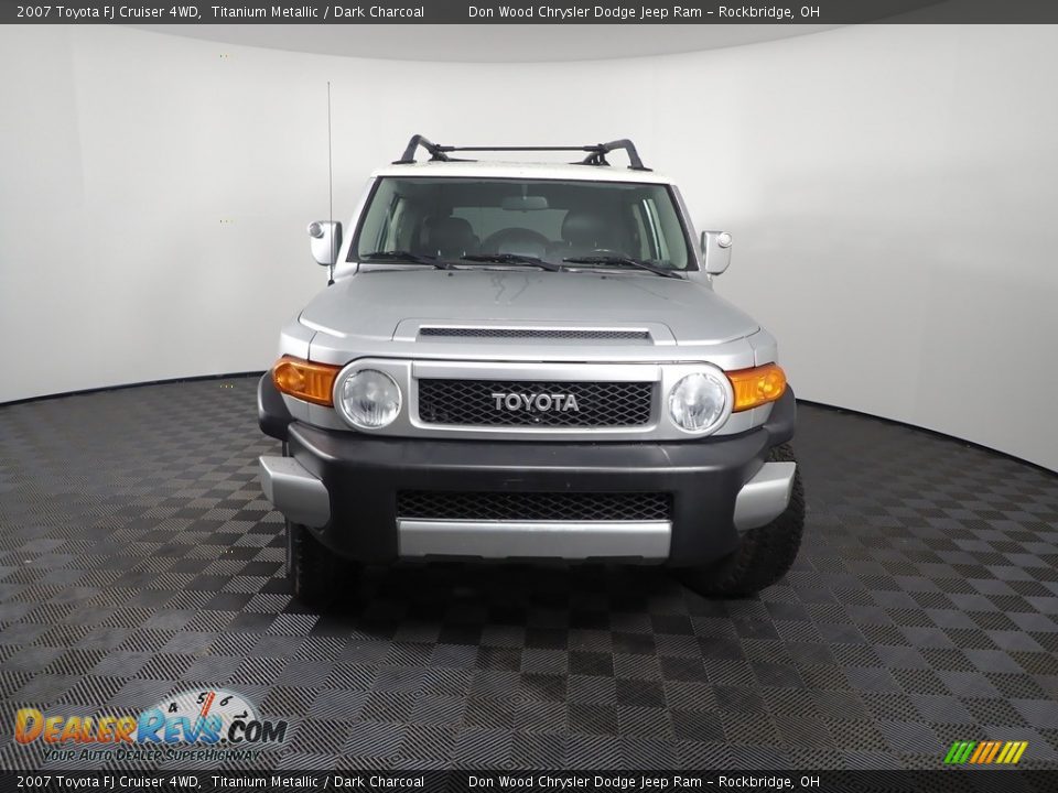 2007 Toyota FJ Cruiser 4WD Titanium Metallic / Dark Charcoal Photo #2