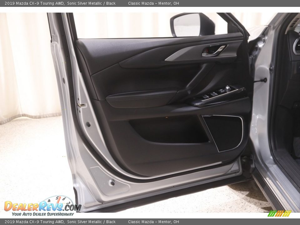 2019 Mazda CX-9 Touring AWD Sonic Silver Metallic / Black Photo #4