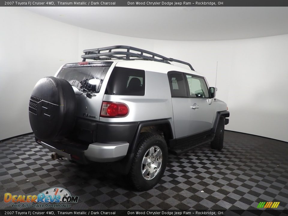 2007 Toyota FJ Cruiser 4WD Titanium Metallic / Dark Charcoal Photo #8