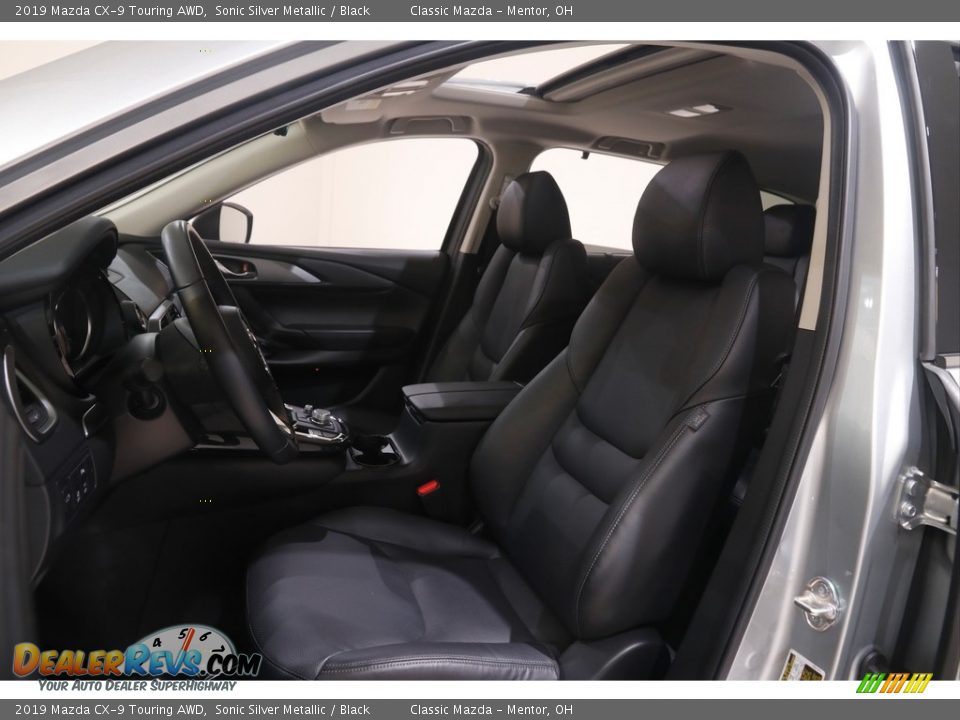 2019 Mazda CX-9 Touring AWD Sonic Silver Metallic / Black Photo #5
