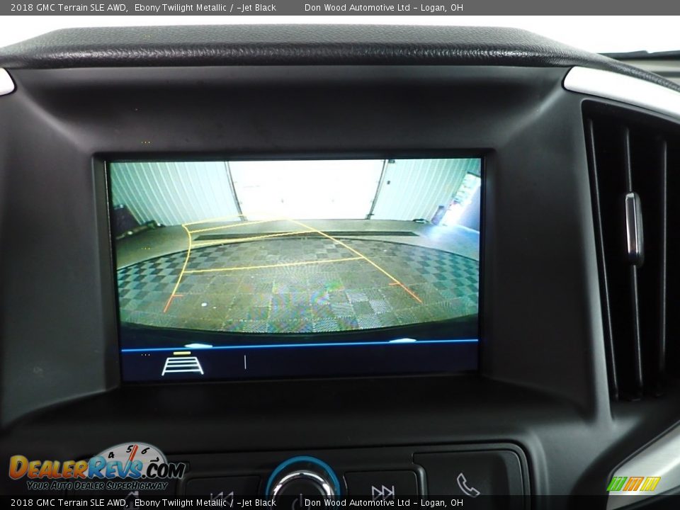 2018 GMC Terrain SLE AWD Ebony Twilight Metallic / ­Jet Black Photo #3