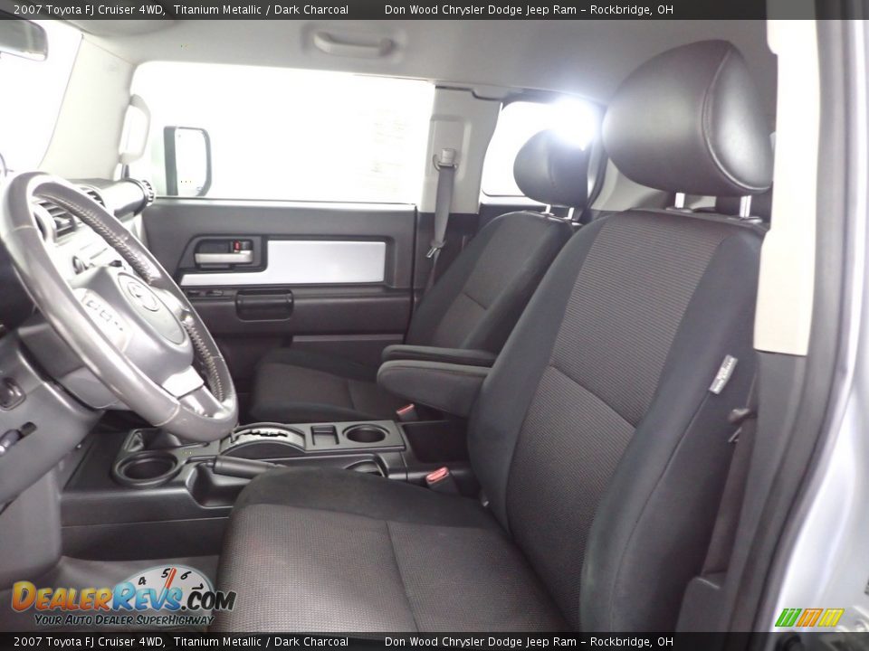 2007 Toyota FJ Cruiser 4WD Titanium Metallic / Dark Charcoal Photo #12