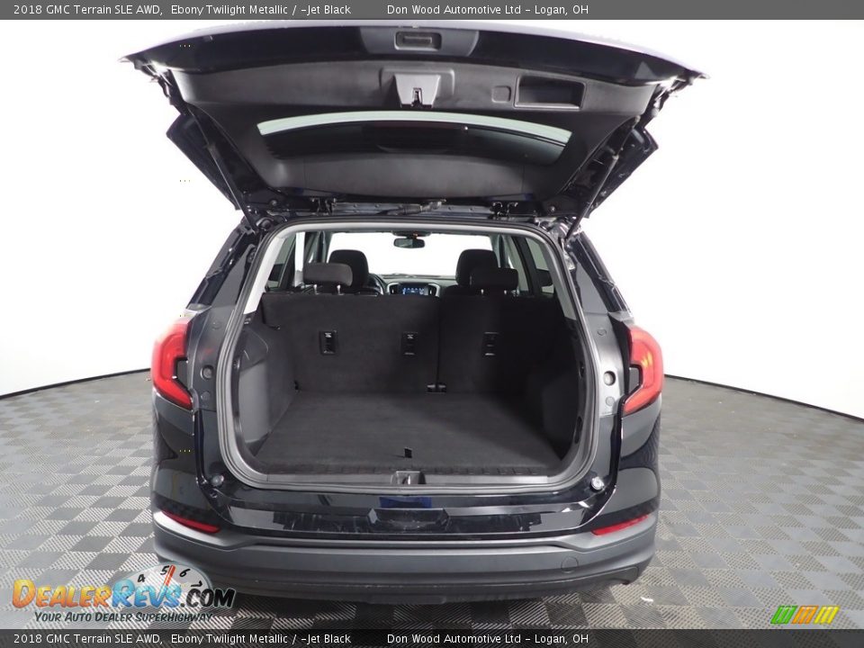 2018 GMC Terrain SLE AWD Ebony Twilight Metallic / ­Jet Black Photo #9