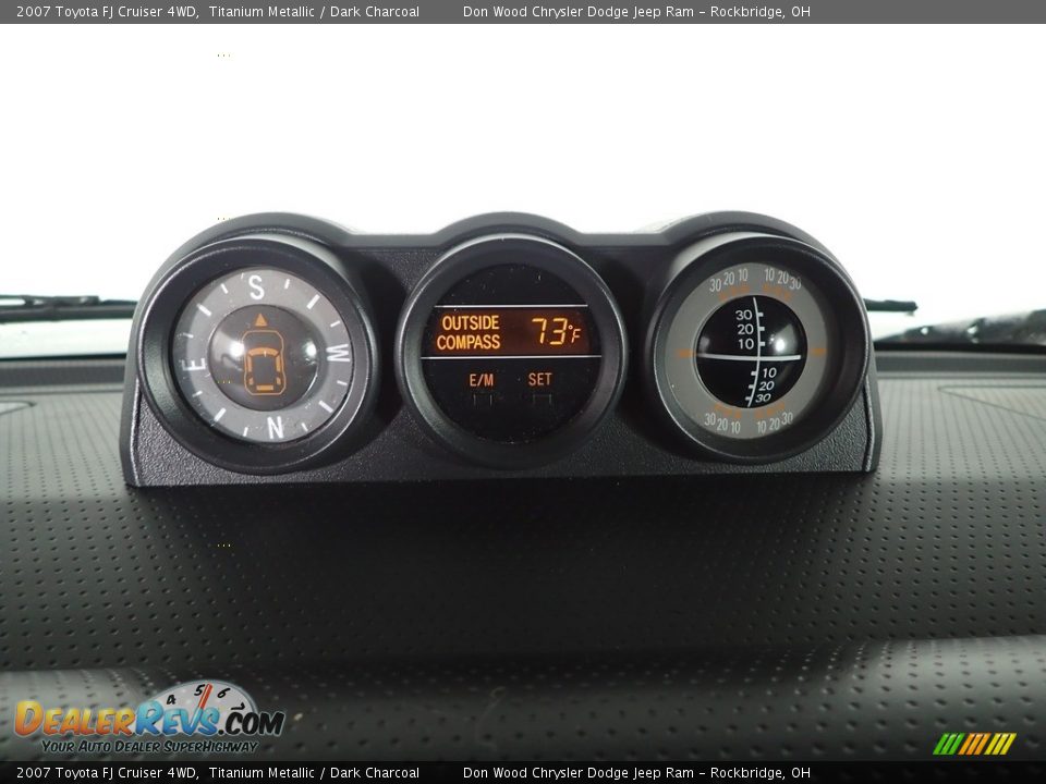 2007 Toyota FJ Cruiser 4WD Titanium Metallic / Dark Charcoal Photo #17