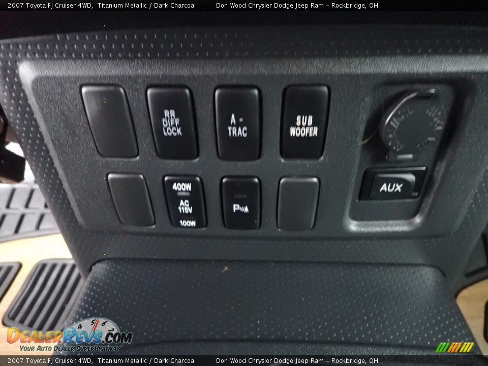 2007 Toyota FJ Cruiser 4WD Titanium Metallic / Dark Charcoal Photo #20