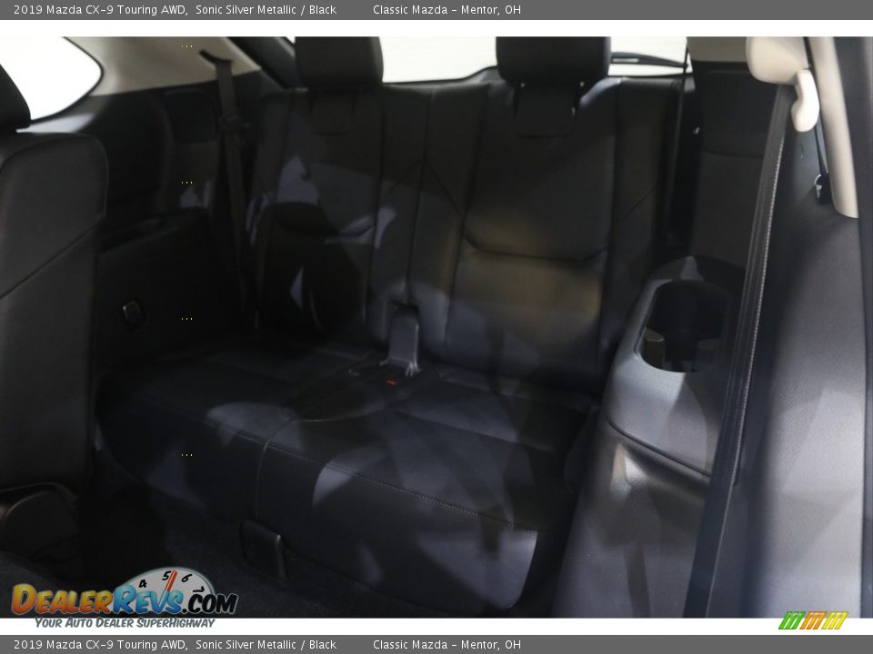 2019 Mazda CX-9 Touring AWD Sonic Silver Metallic / Black Photo #19