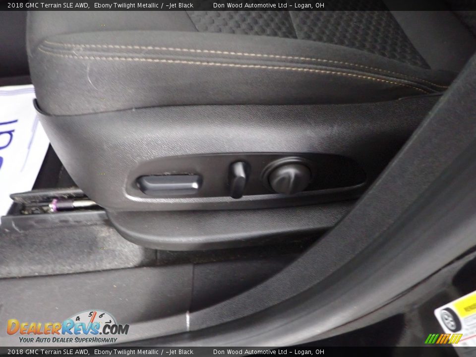 2018 GMC Terrain SLE AWD Ebony Twilight Metallic / ­Jet Black Photo #14