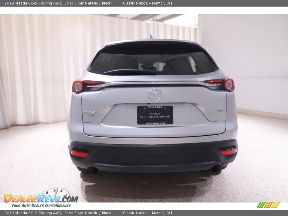 2019 Mazda CX-9 Touring AWD Sonic Silver Metallic / Black Photo #20
