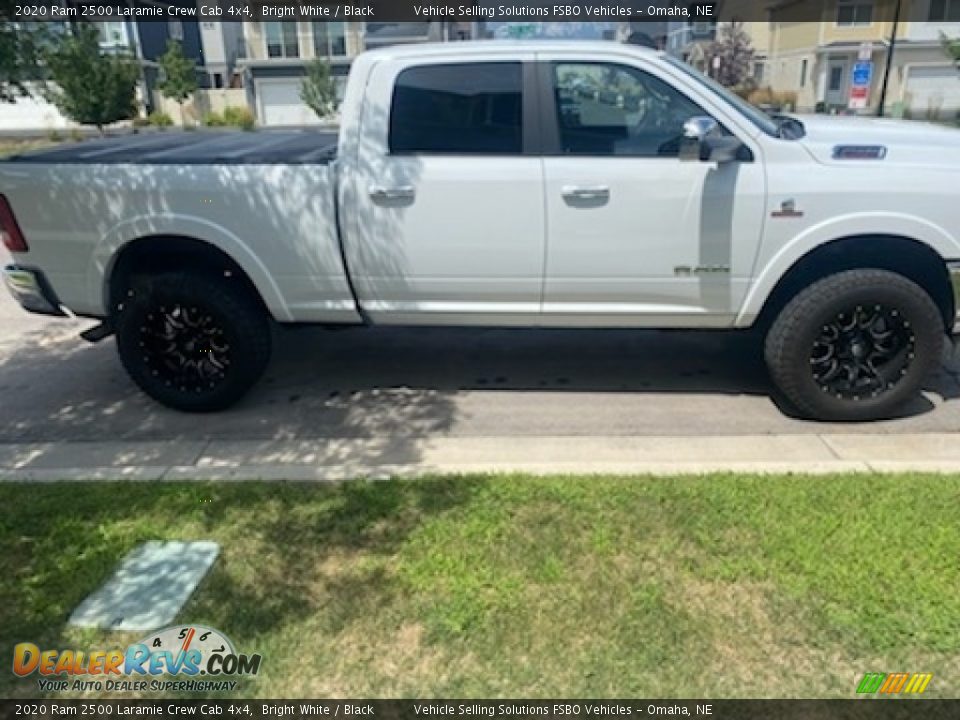 2020 Ram 2500 Laramie Crew Cab 4x4 Bright White / Black Photo #9