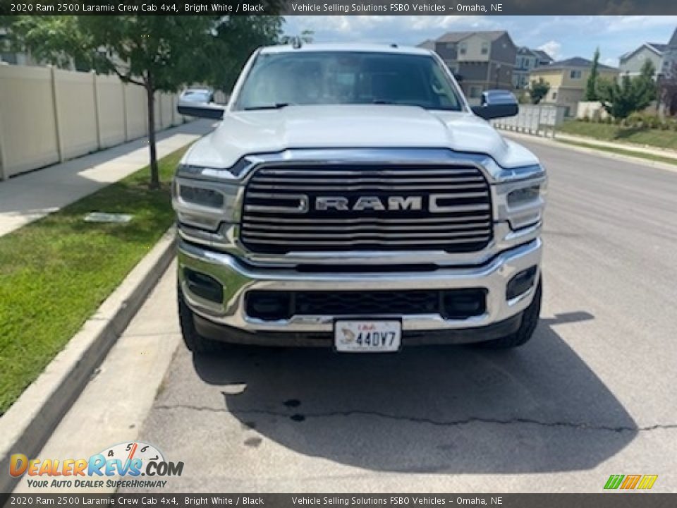 2020 Ram 2500 Laramie Crew Cab 4x4 Bright White / Black Photo #10