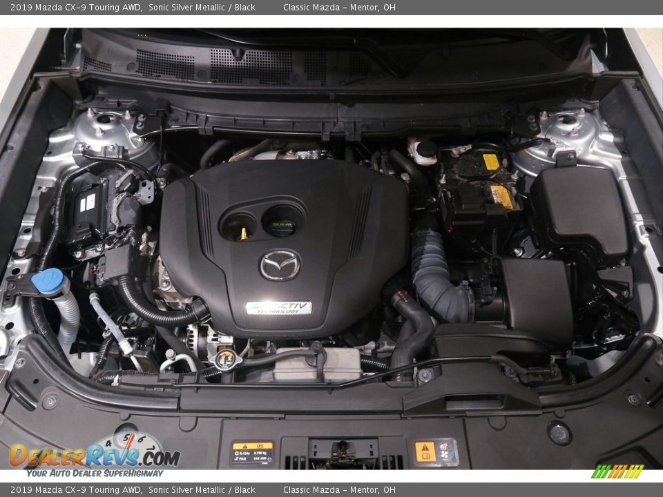 2019 Mazda CX-9 Touring AWD Sonic Silver Metallic / Black Photo #21