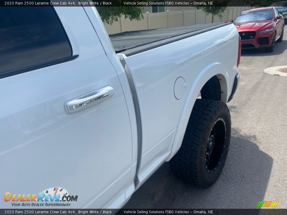 2020 Ram 2500 Laramie Crew Cab 4x4 Bright White / Black Photo #13