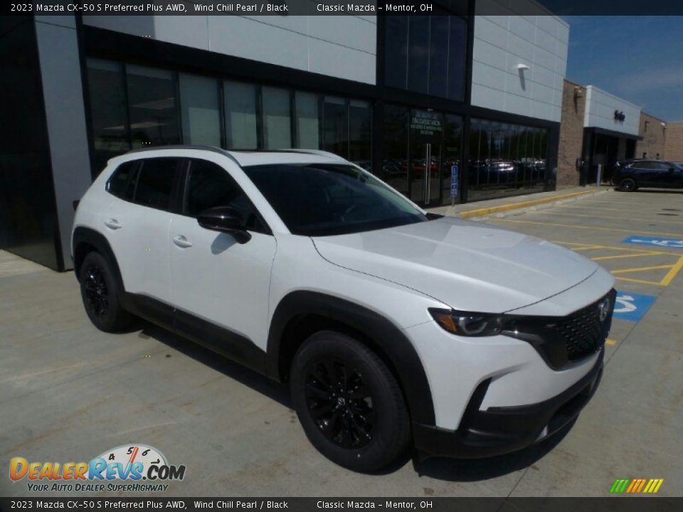 2023 Mazda CX-50 S Preferred Plus AWD Wind Chill Pearl / Black Photo #1