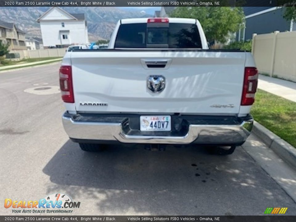 2020 Ram 2500 Laramie Crew Cab 4x4 Bright White / Black Photo #14