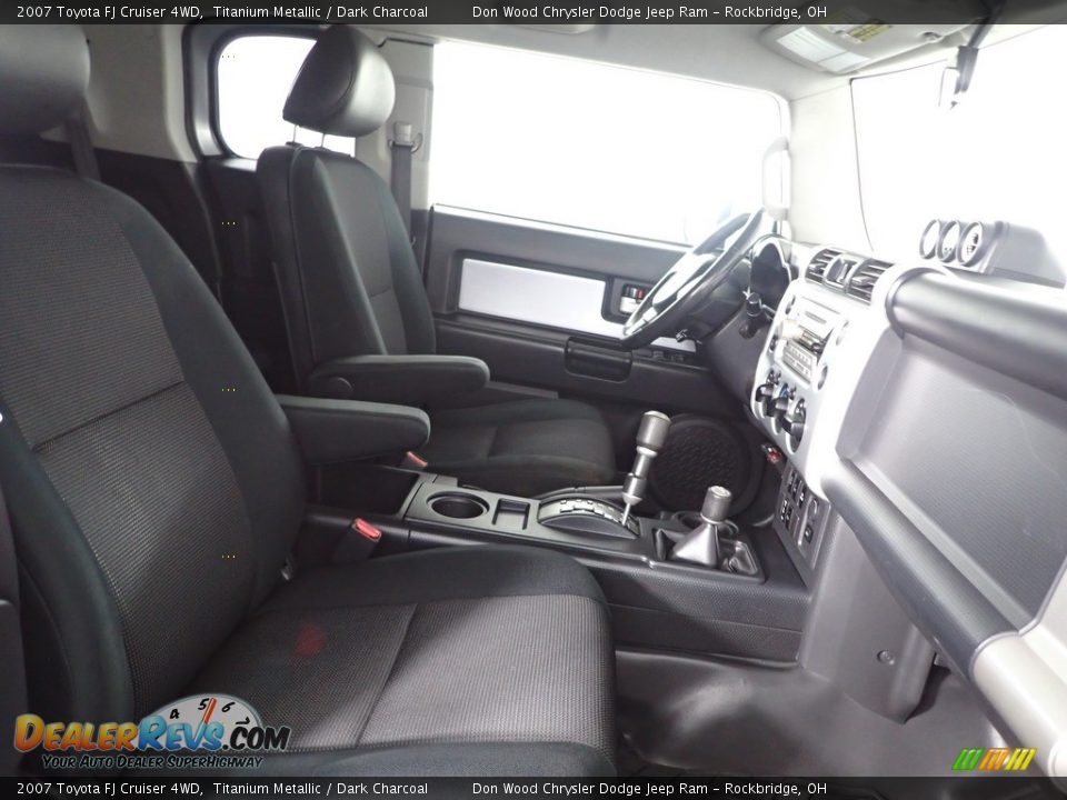 2007 Toyota FJ Cruiser 4WD Titanium Metallic / Dark Charcoal Photo #27