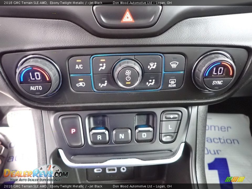 2018 GMC Terrain SLE AWD Ebony Twilight Metallic / ­Jet Black Photo #20