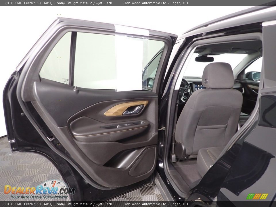 2018 GMC Terrain SLE AWD Ebony Twilight Metallic / ­Jet Black Photo #23