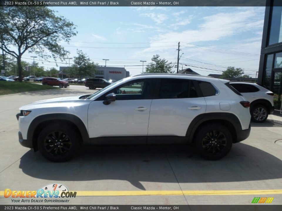2023 Mazda CX-50 S Preferred Plus AWD Wind Chill Pearl / Black Photo #6