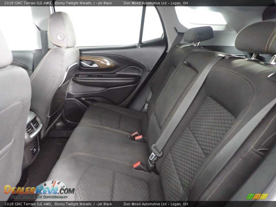 2018 GMC Terrain SLE AWD Ebony Twilight Metallic / ­Jet Black Photo #24