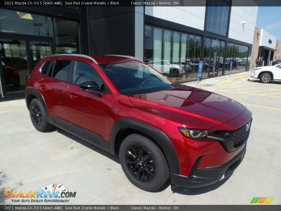 2023 Mazda CX-50 S Select AWD Soul Red Crystal Metallic / Black Photo #1