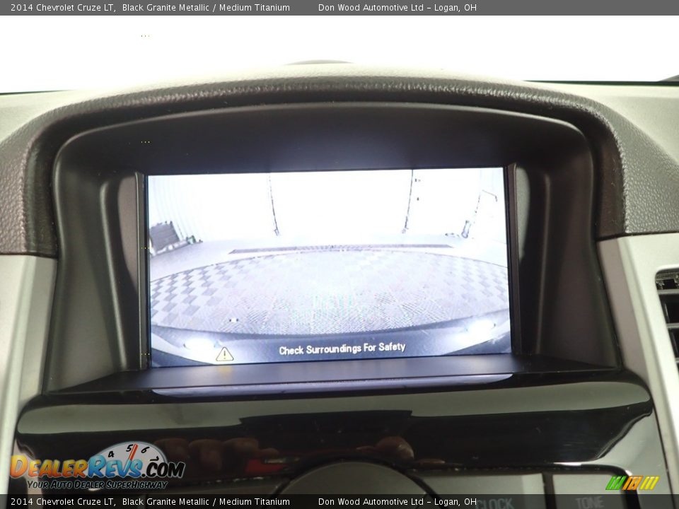 2014 Chevrolet Cruze LT Black Granite Metallic / Medium Titanium Photo #3