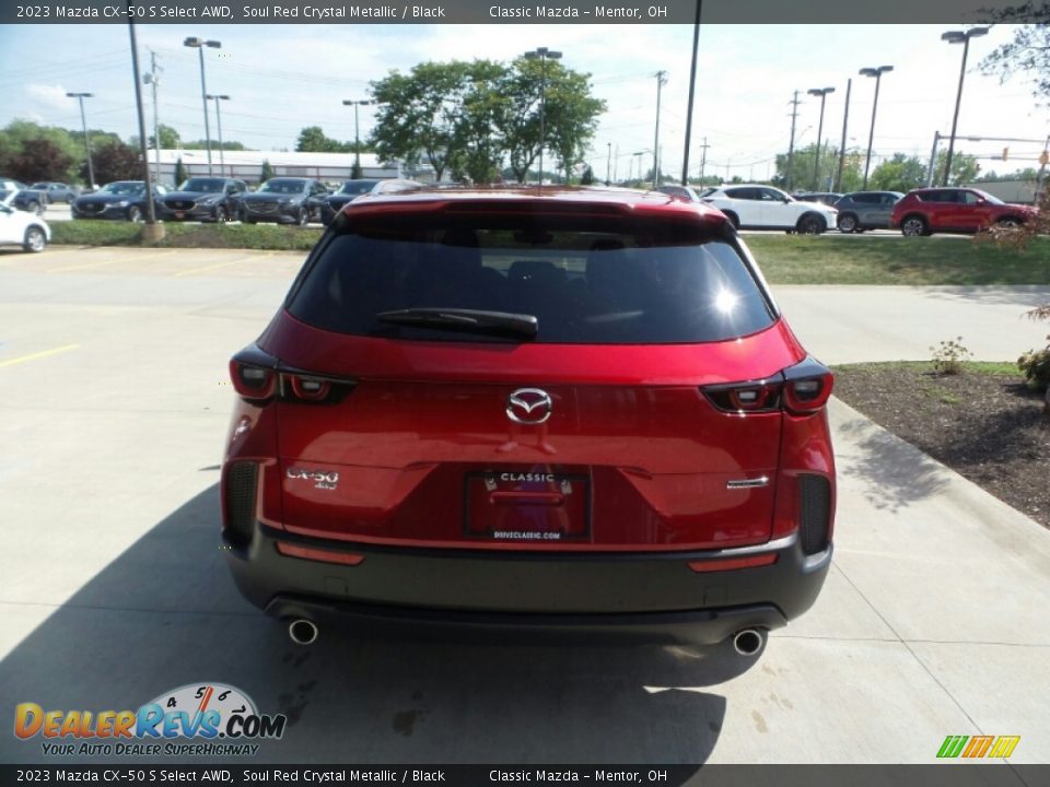 2023 Mazda CX-50 S Select AWD Soul Red Crystal Metallic / Black Photo #5