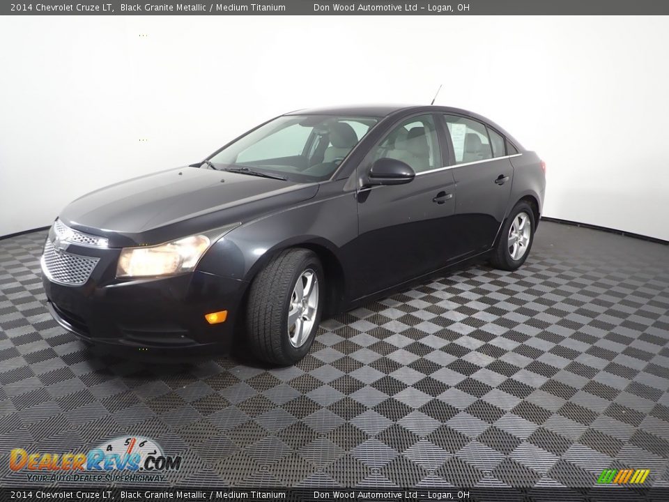 2014 Chevrolet Cruze LT Black Granite Metallic / Medium Titanium Photo #5