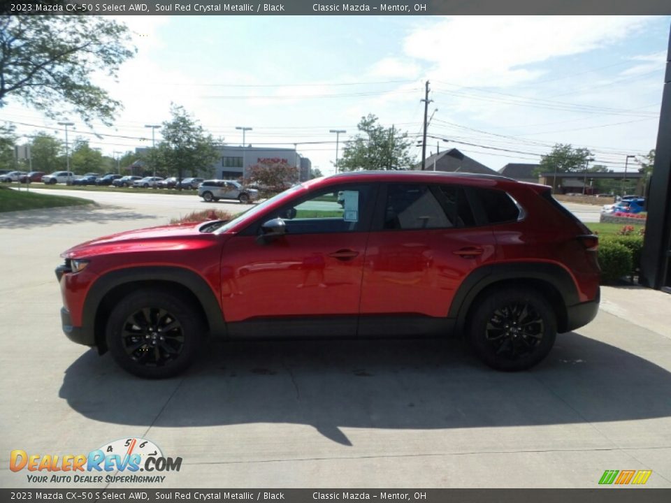 2023 Mazda CX-50 S Select AWD Soul Red Crystal Metallic / Black Photo #6