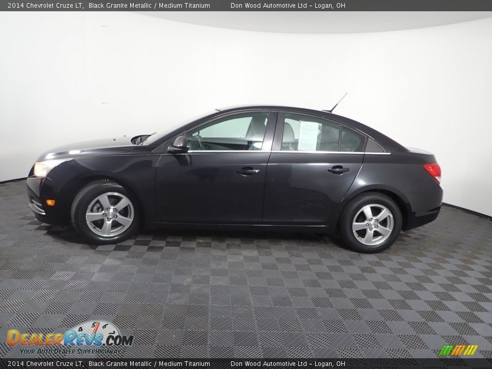 2014 Chevrolet Cruze LT Black Granite Metallic / Medium Titanium Photo #6