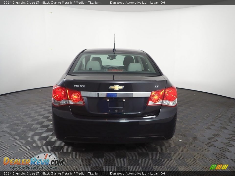 2014 Chevrolet Cruze LT Black Granite Metallic / Medium Titanium Photo #8