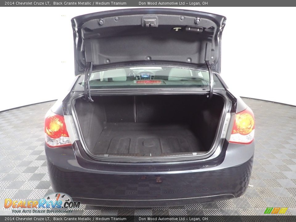 2014 Chevrolet Cruze LT Black Granite Metallic / Medium Titanium Photo #9