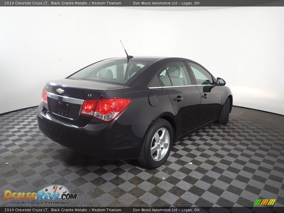 2014 Chevrolet Cruze LT Black Granite Metallic / Medium Titanium Photo #11