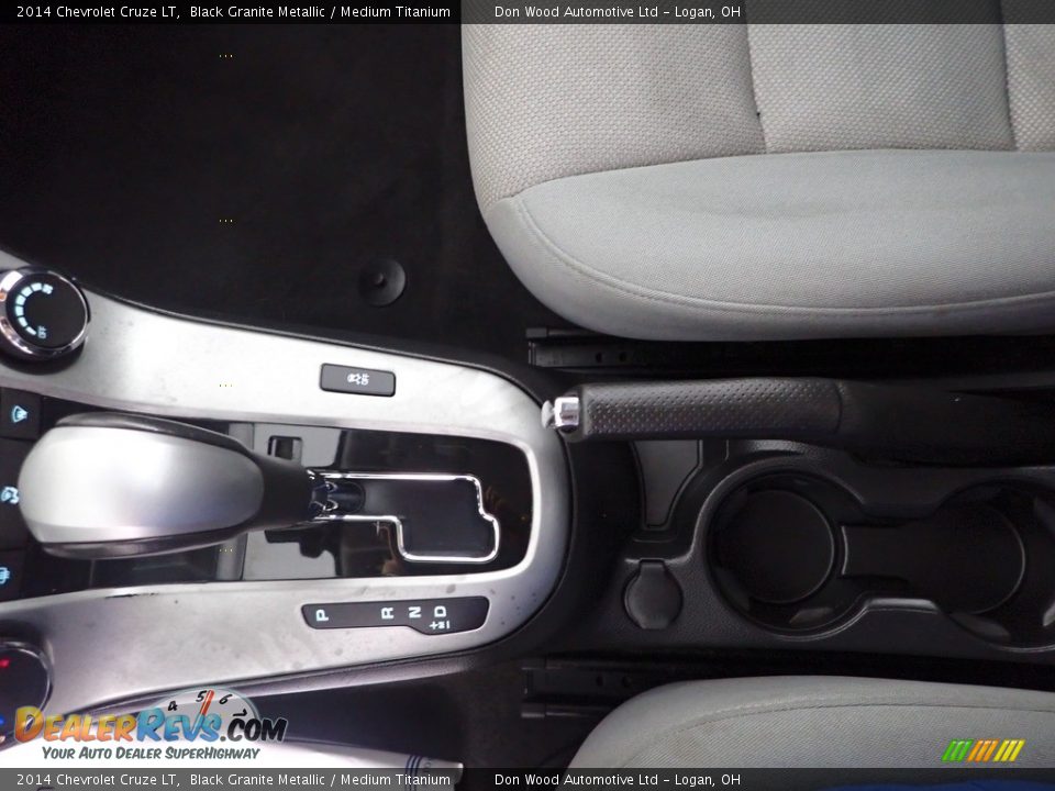 2014 Chevrolet Cruze LT Black Granite Metallic / Medium Titanium Photo #22