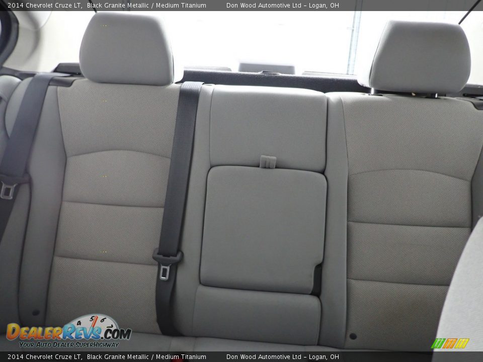 2014 Chevrolet Cruze LT Black Granite Metallic / Medium Titanium Photo #23