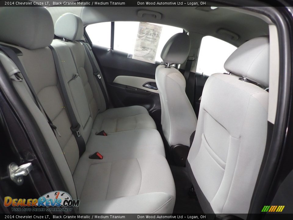 2014 Chevrolet Cruze LT Black Granite Metallic / Medium Titanium Photo #30